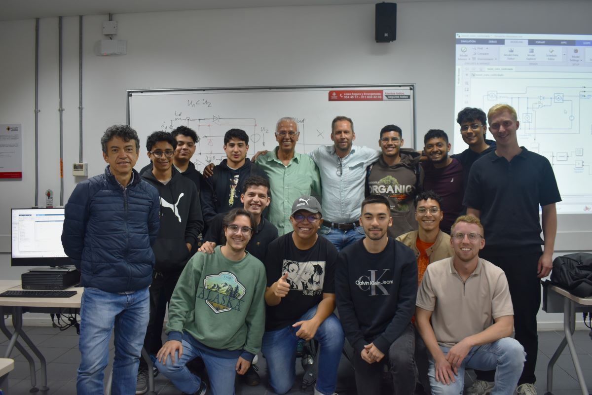 Electrónica de potencia sin fronteras: profesor alemán impulsa nuevo convenio UPB–Stralsund