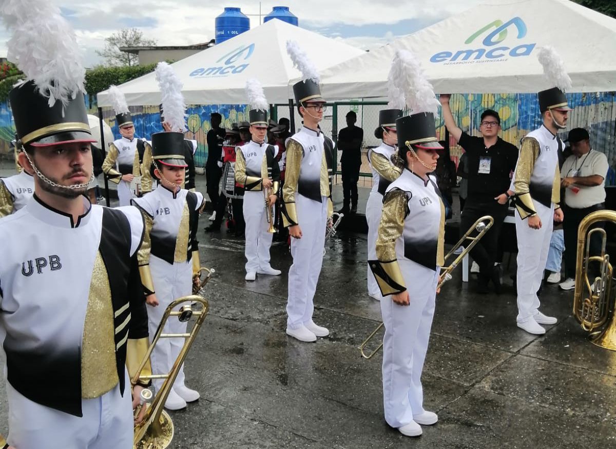 Triunfo de la Banda Músico Marcial del Colegio de la UPB en Calarcá, Quindío