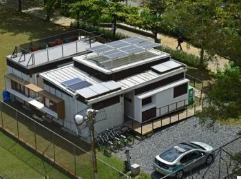 Habitat Smart Living Lab, vista aérea