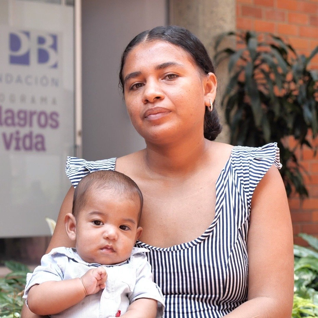 Foto de Claudia Regino Méndez, madre del Programa Milagros de Vida