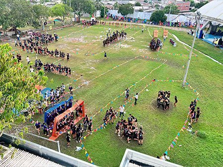 Cancha de grama natural - UPB Montería