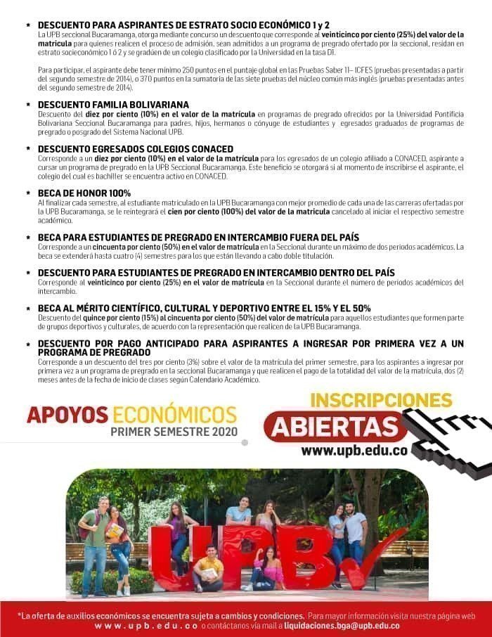 Becas Para Estudiar En La UPB | UPB