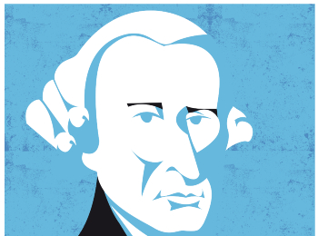 Ilustración de Inmanuel Kant