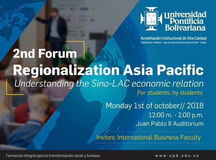 2nd Forum Regionalization Asia Pacific