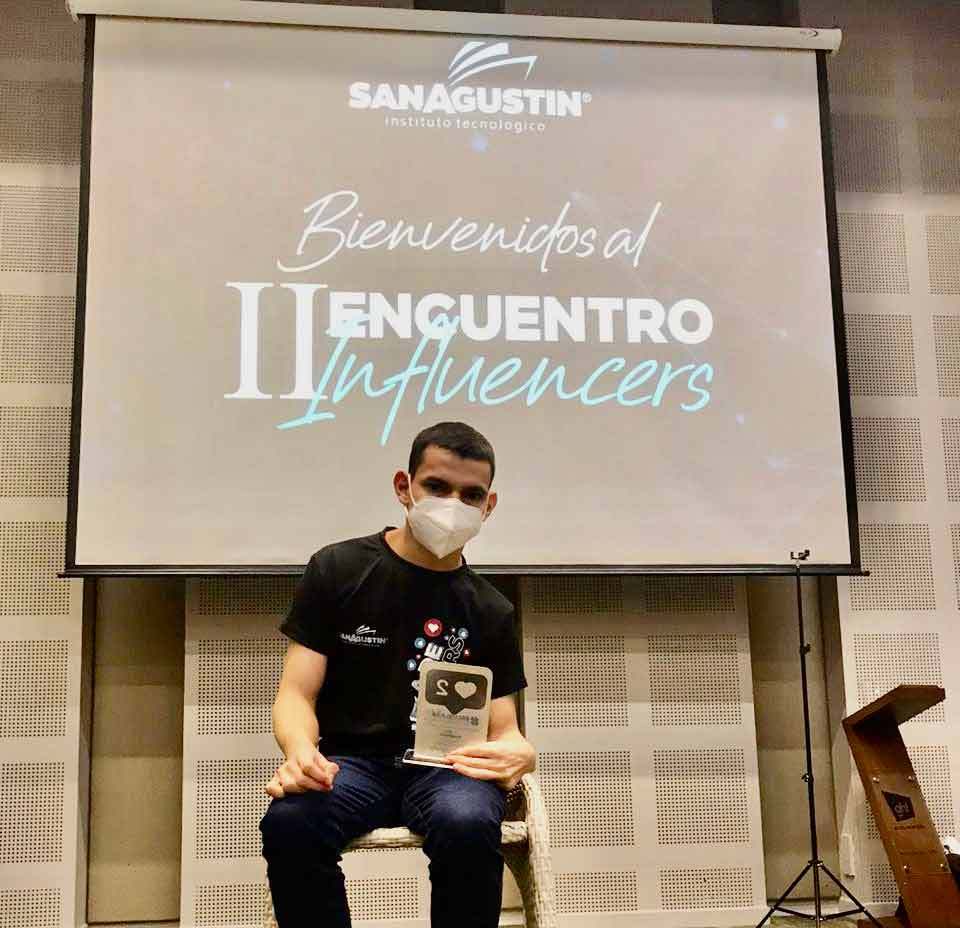 Felipe Martínez Ensuncho en el II Encuentro de Influencers