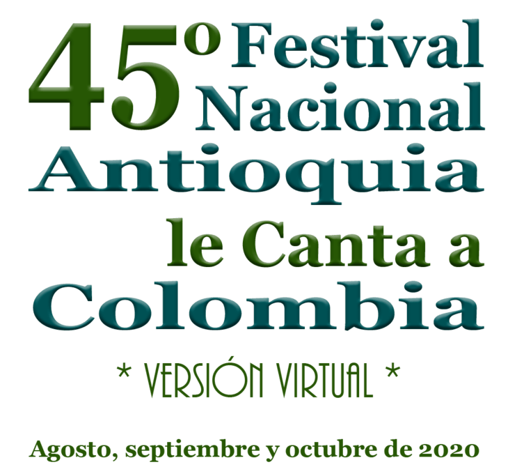 Cortesía Festival Nacional Antioquia le Canta a Colombia