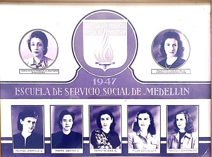 Trabajadoras sociales UPB 1947
