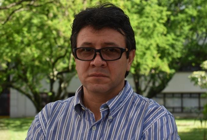 Luis Fernando Gutiérrez, docente investigador y coordinador de la Maestría en Televisión Digital.